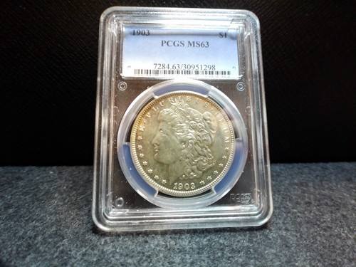 1903 Philadelphia Morgan Silver Dollar PCGS MS63
