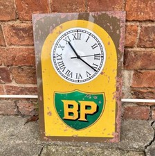 Vintage Distressed Effect Metal BP Wall Clock
