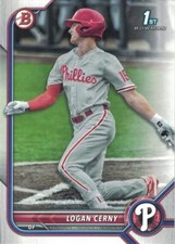Logan Cerny 2022 Bowman #BP-120 Prospects Philadelphia Phillies
