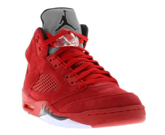jordan retro 5 all red