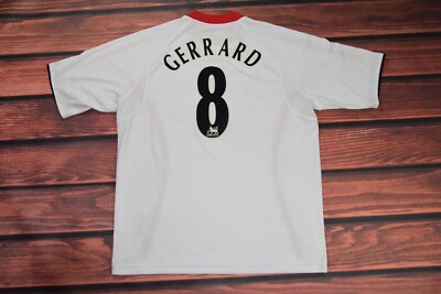2003/05 Liverpool Gerrard #8 Away Jersey Trikot Shirt Maglia