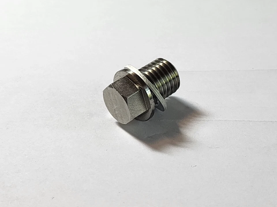 REEMPLAZO TAPÓN DRENAJE ACEITE 12mm YAMAHA YZ250 YZ400F YZ426F YZ125 YZ WR MÁS Foto 3 de 4