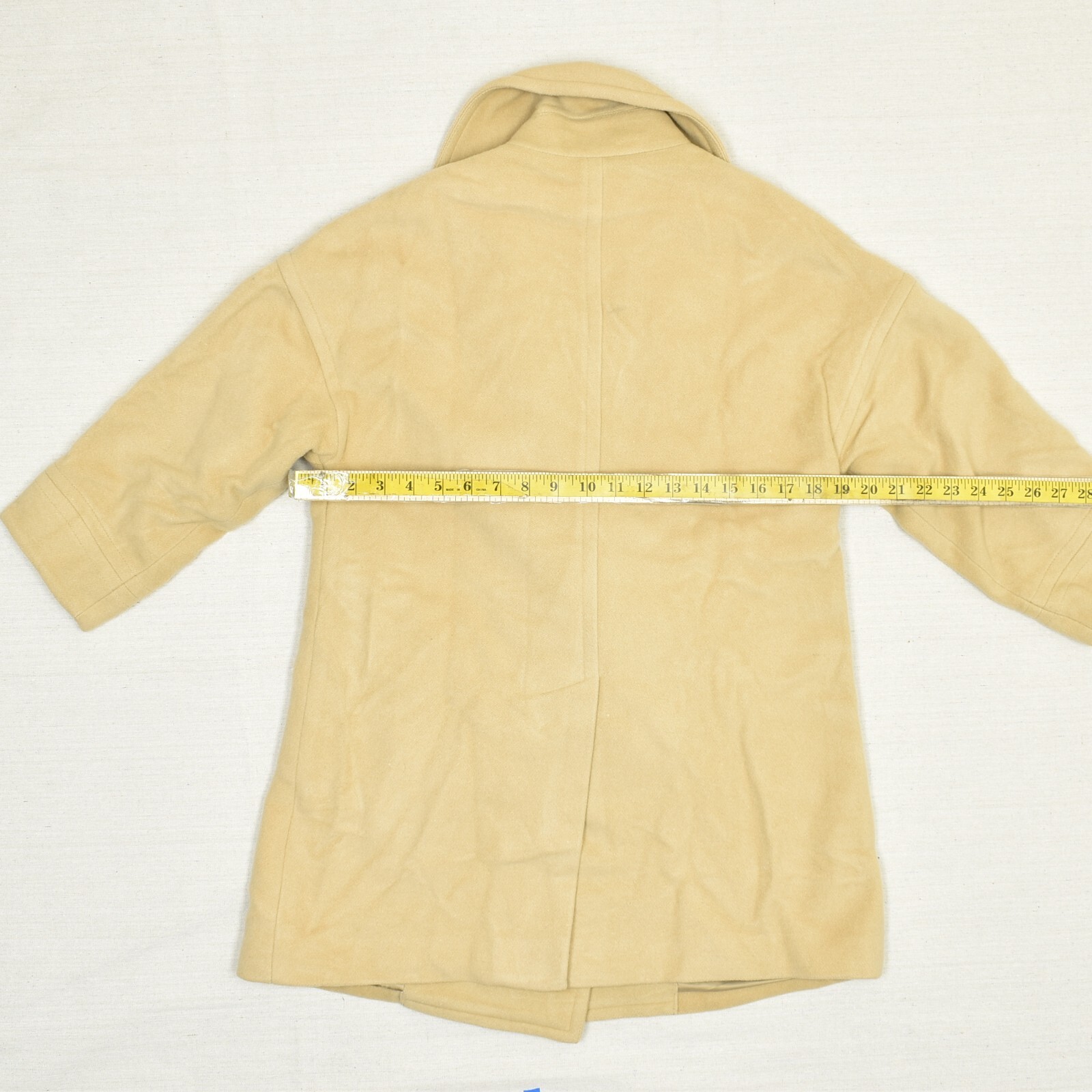 Talbots Women Button Pea Coat Solid Pockets Wool … - image 4