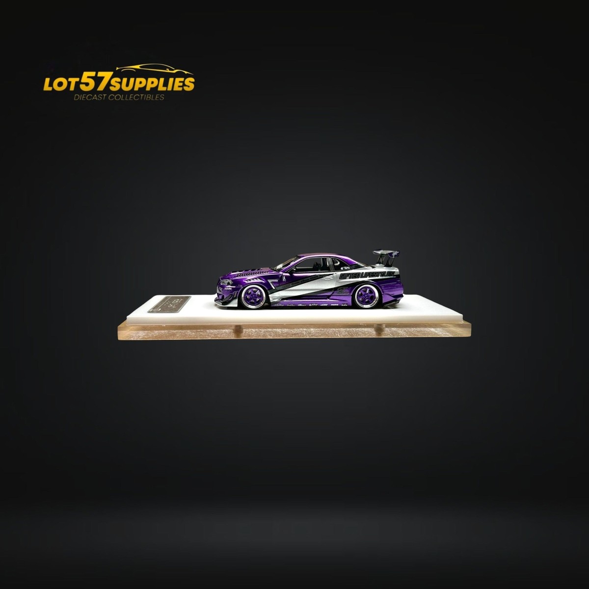 404 YMモデル X LOT 57 1/64 RYOHE'S 日産 R34 Error404 X LOT 57 Exclusive RYOHE's Skyline R34 