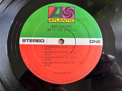 Mott The Hoople, Mad Shadows (Ian Hunter, Mick Ralphs) 1970 US press vinyl LP - Picture 9 of 9