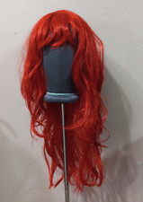 Lady Fashion 26" Long Curly REd Cosplay Costume Anime Hair Wavy Party Wig 4992