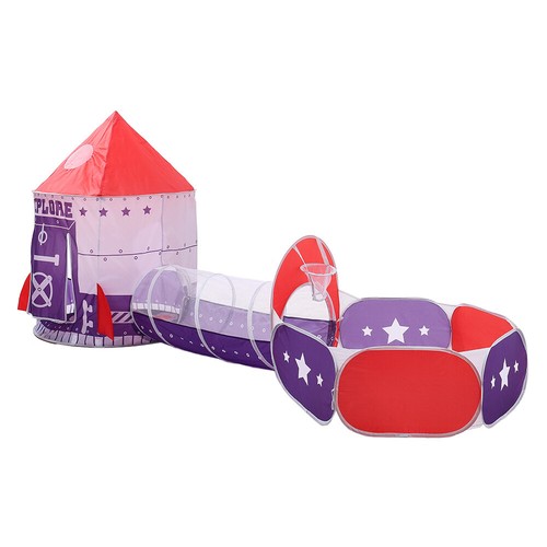 Foldable Childrens Play Tent house and Tunnel pop up/Crawl Tunnel Indoor/Outdoor - Picture 13 of 27