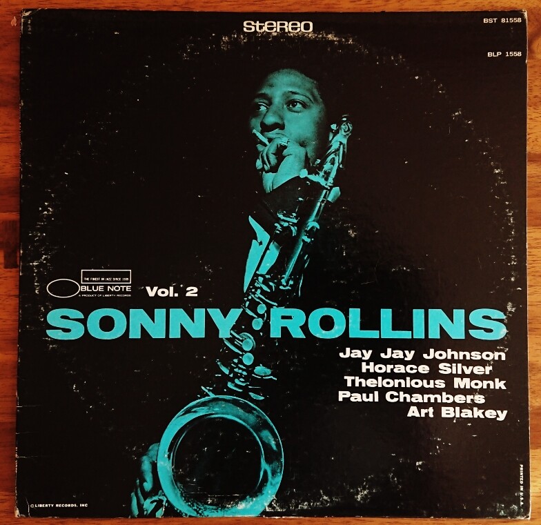 Sonny Rollins Vol. 2 Blue Note LP BST-81558 US STEREO JAZZ LP