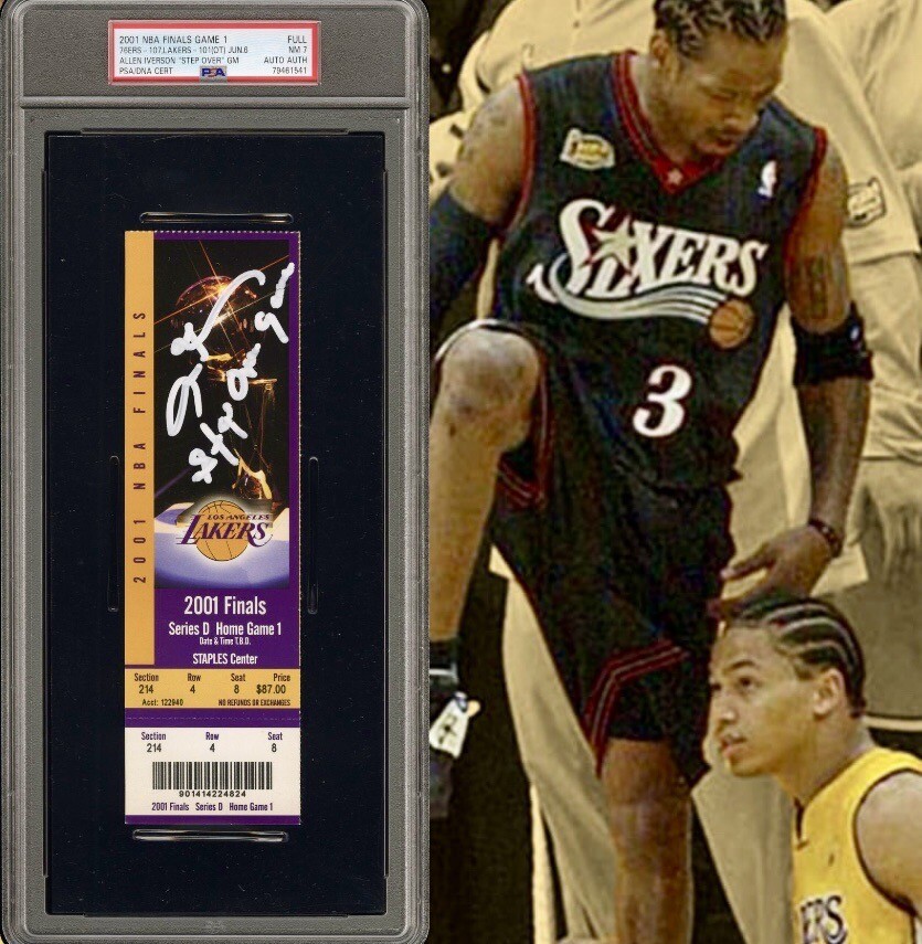 allen iverson 2001 finals shoes