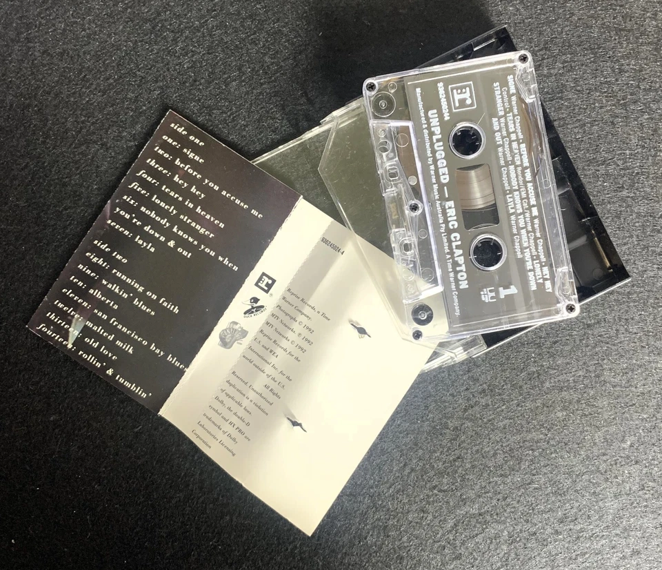 Eric Clapton – Unplugged, AUS Cassette - Image 4 of 4