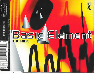 BASIC ELEMENT - The ride CD MAXI SINGLE 4TR Eurodance 1994 Holland Print