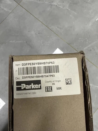 D3FPE50YB9HB70P63 NEW Factory Sealed parker proportional valve Fast ship