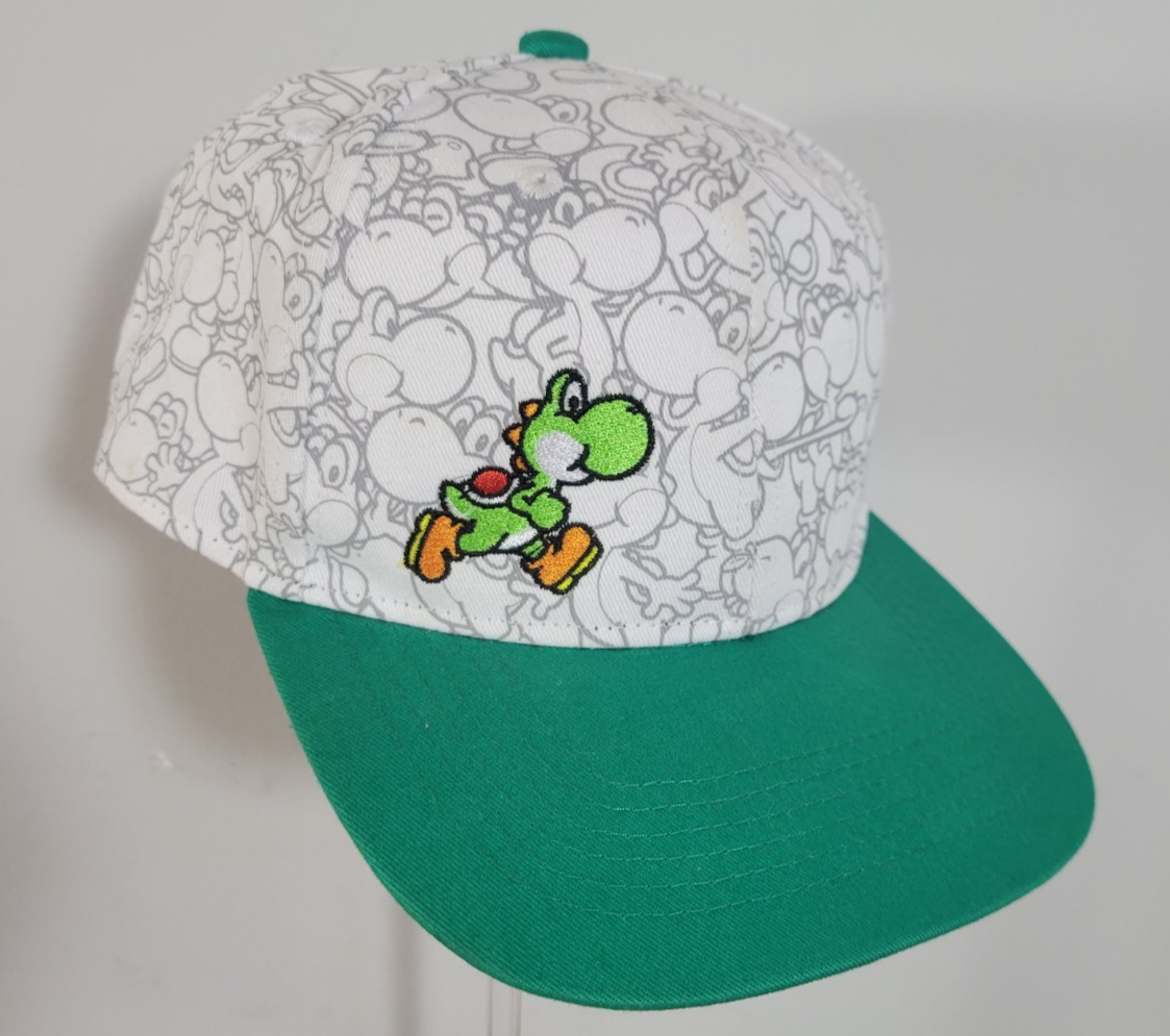 Super Mario Brothers Yoshi Nintendo Adjustable Baseball Hat