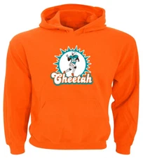Tyreek Hill Miami Dolphins Cheetah Peace CREW HOODED SWEATSHIRT