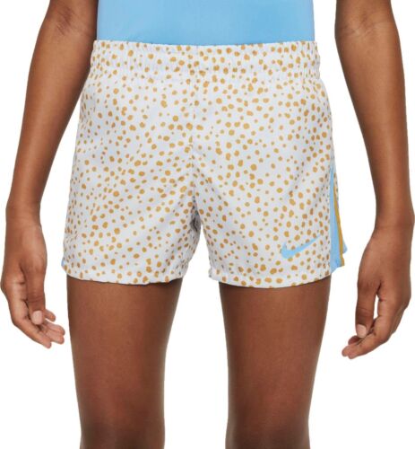 Girls Dri Fit 10K2 Animal Print Shorts Youth Size Medium Color Football Grey,