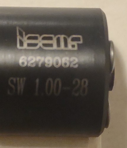 ISCAR SW1.00-28 1" SCHAFT Schneidsäge Dorn - Bild 2 von 6