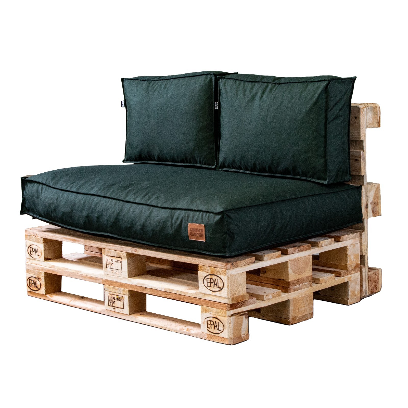 Set cuscini per pallet, coprisedile, euro pallet, 120 x 80, divano da giardino, granuli foto 5