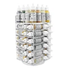 Evemodel Model Paint Organizer Pigment Bottle Spinning Rack Holder Shelf SN02