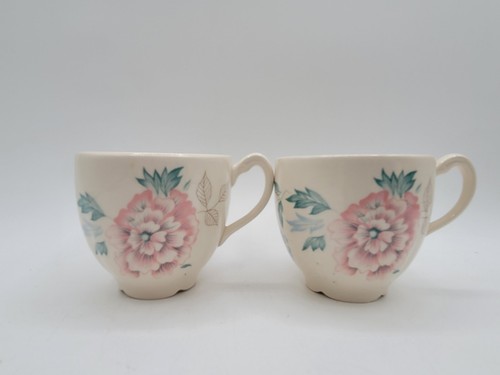 Johnson Brothers Lynton Teacups Floral Set of 4 Made In England - Picture 10 of 13
