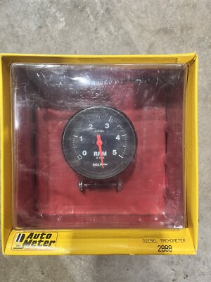 AUTO METER 2888 2-5/8IN TACH, 5,000 RPM, DIESEL