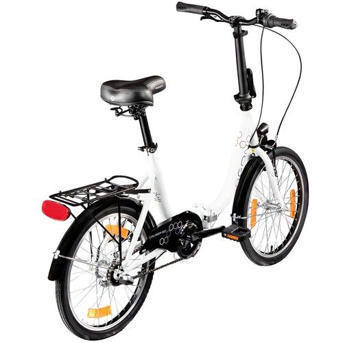 20" Klapprad 20 Zoll Klappfahrrad Faltrad 3 Gang Agon Cruiser Camping Fahrrad - Bild 14 von 21