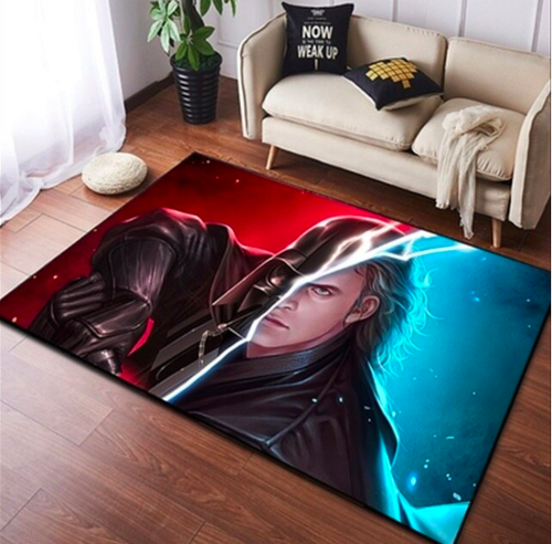 rug Floor Mat star wars luke darth starwars Anime children's play carpet 6 - Picture 4 of 26