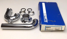 Watts 518173D Semi Cast Trap with Cleanout 1 1/4" 17 Gauge Cast Body Deep Flange