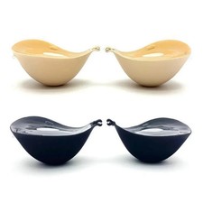 1pc Silicone Adhesive Bra 6cm Lift Waterproof Invisible Push Up Backless Wedding