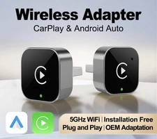 USB Auto Wireless CarPlay Adapter For iPhone Apple Wireless Dongle Plug ＆ Play