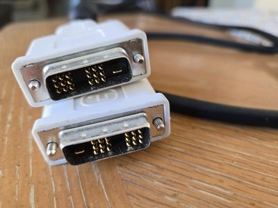 New 6 ft DVI-I Single Link Digital Analog Monitor Cable Male to Male