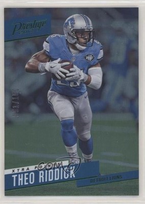 2017 Panini Prestige Xtra Points Green 51/150 Theo Riddick #161 11pj