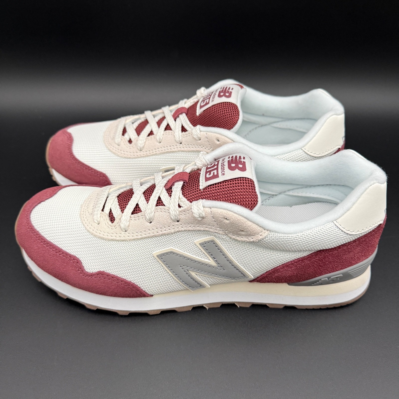 New Balance 515 Men's Size White Red Athletic Shoes ML515TWT thumbnail 2