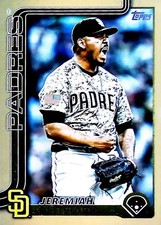 2025 TOPPS UPDATE SERIES GOLD /2025 #US263 JEREMIAH ESTRADA PADRES