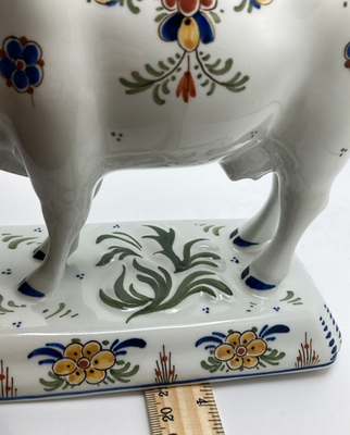 Royal Delft De Koninklijke Porceleyne Fles 1989 Polychrome BULL