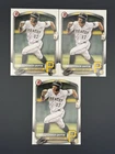 2025 Bowman Konnor Griffin 3 Card Lot