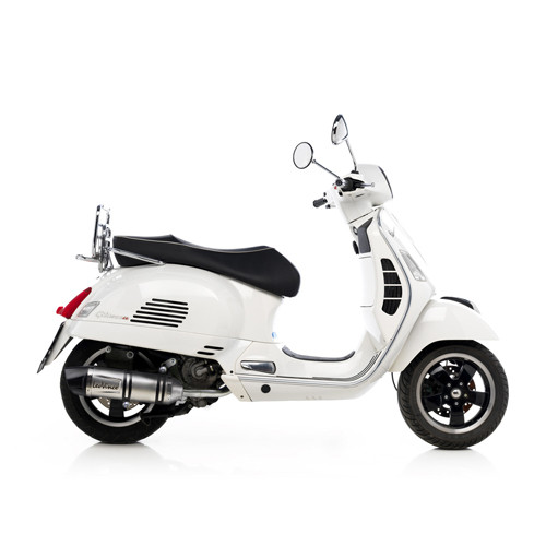 Pot D'Echappement Lv One Evo Acier Vespa Gts 250 2005 > 2013 - Photo 1/3