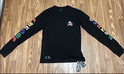 Chrome Hearts Black Long Sleeve T-Shirt Size Large