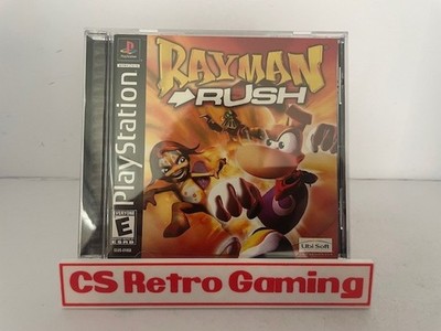 Rayman Rush (Sony Playstation, PS1) Complete w/Man +Reg Card Tested