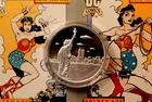 1 oz Fine Silver Round Intaglio Mint UFOs Over New York City