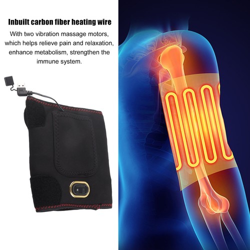 Heating Pad Electric 3 Modes Arm Massage Wrap With 2 Vibration Massage Motor NEY - Picture 15 of 22