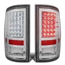DNA MOTORING TL-DRAM09-LED-CH-CL LED Tail Light Assembly Driver & Passenger