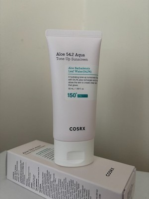 COSRX Aloe 54.2 Aqua Tone-Up Sunscreen SPF 50+ PA++++ (50 mL)