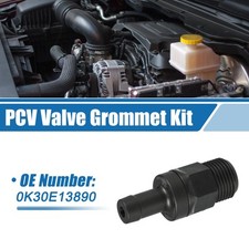 PCV Valve Exhaust Valve Fittings No.0K30E13890 for Kia Rio 2001-2005 Black