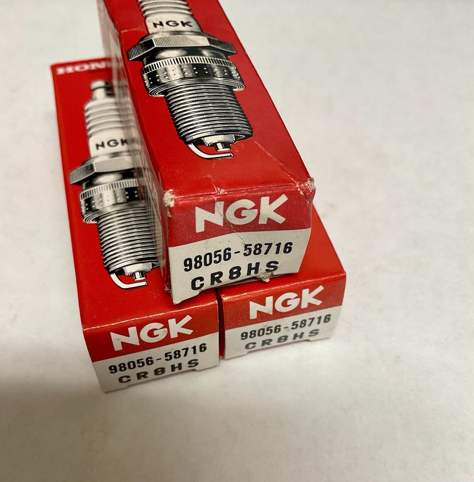 HONDA NGK CR8HS Spark Plugs SET OF 3