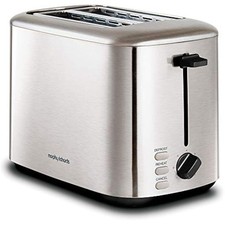 Morphy Richards Equip 2 Slice Toaster, Defrost and Reheat, Browning Controls, Va