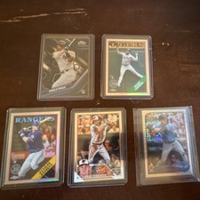 Topps Chrome 2023 MLB Rookie Cards Greene Peraza Jung Henderson Mead Lot