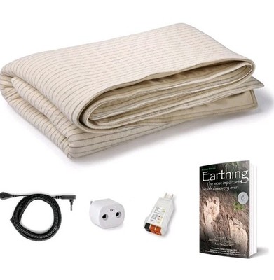 Earthing Throw Blanket Kit Grounding Blanket by Earthing
