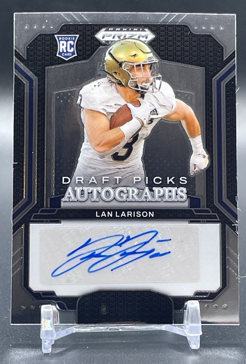 2025 Prizm Draft Picks Lan Larison #DPA-LLN Draft Picks Auto RC