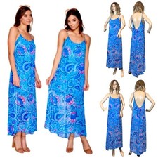 Show Me Your MuMu Floral Paisley Circus Trapeze Maxi Dress Size M $198