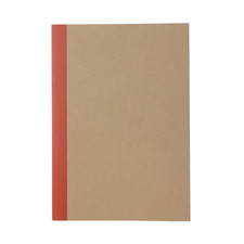 MUJI Notebook Plain A5 Beige 30 sheets Thread-bound